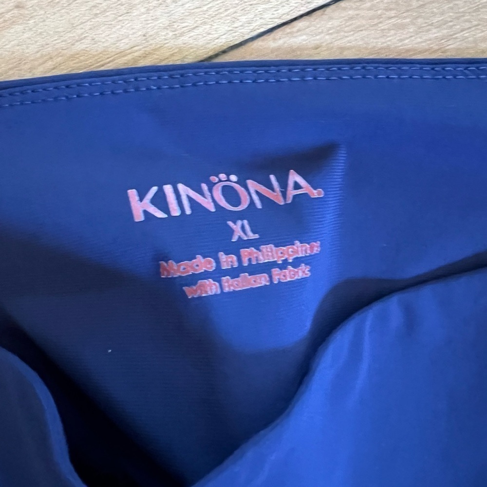 Kinona Blue Joggers with Light Blue Accent - Picture 2 of 8